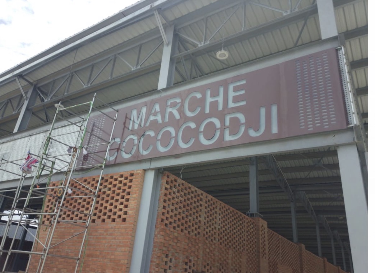 Enseigne Marché Cococodji