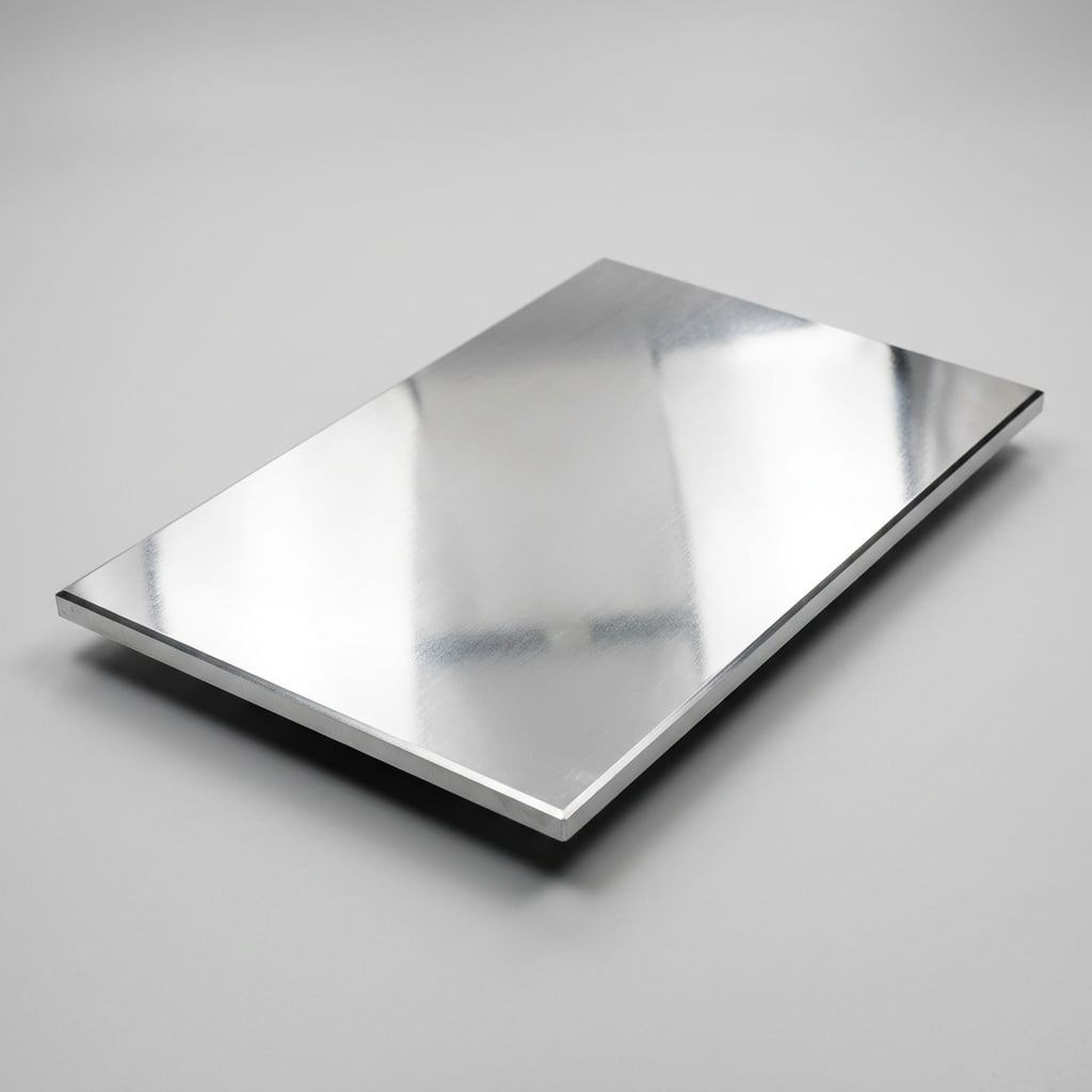 Plaque aluminium